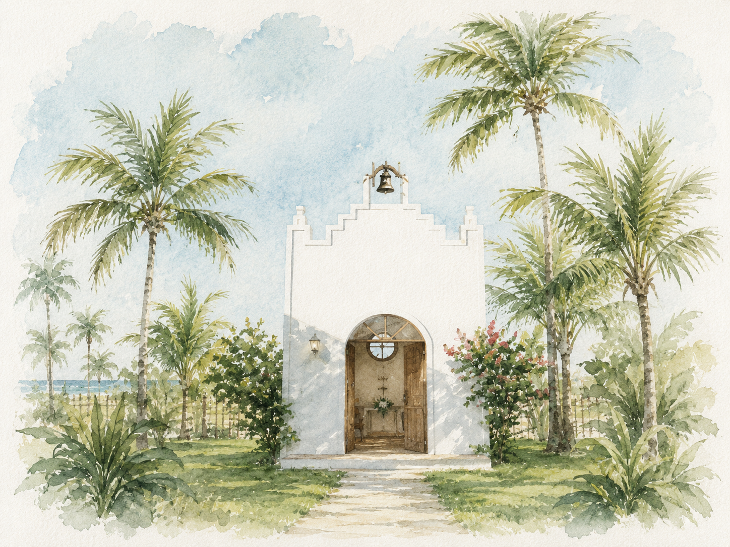 Aquarela da Capela